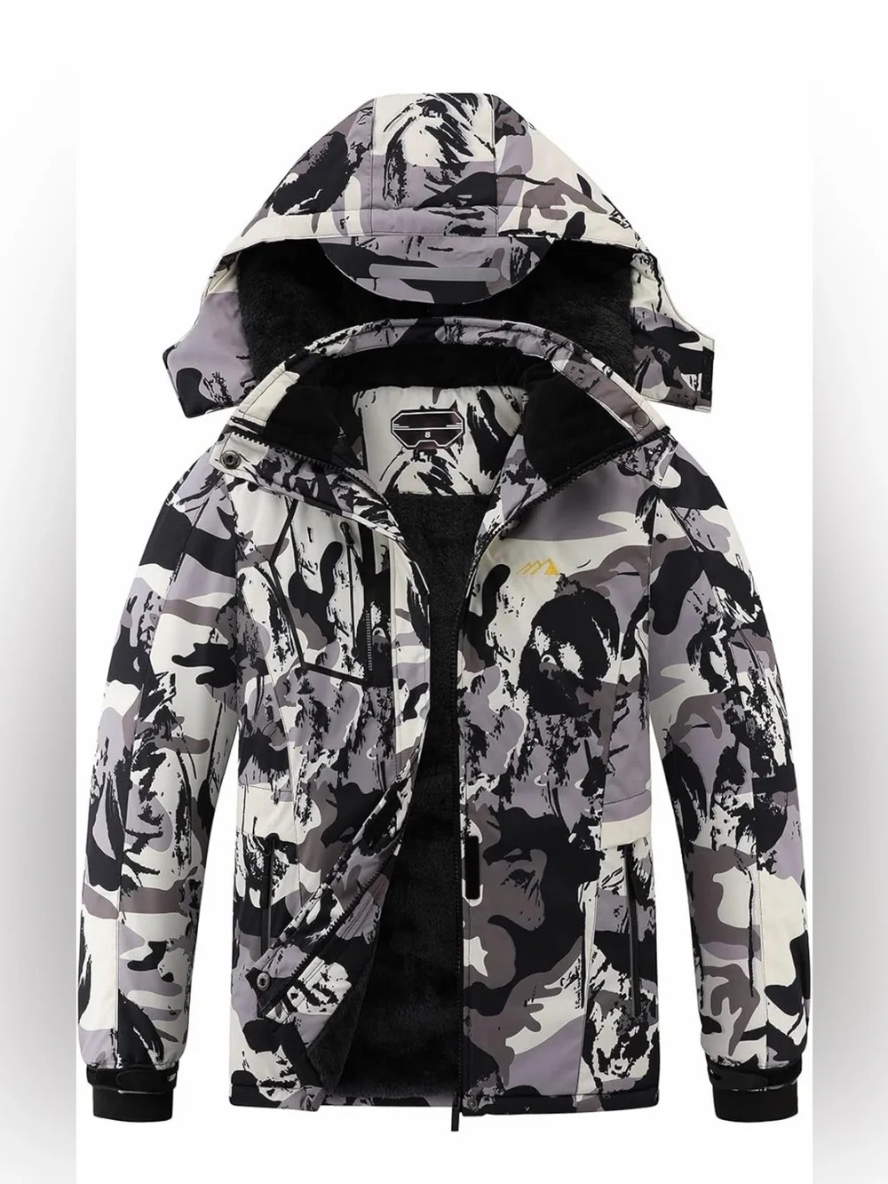 Winter Hooded Snow Jacket